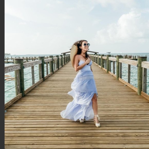 Amanda Uprichard Thaddea Maxi Dress Xs 